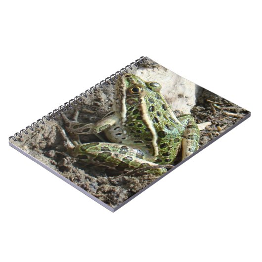 R3 Leopard Frosch Notizblock (Linke Seite)