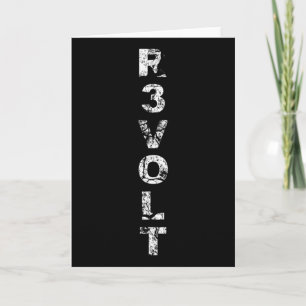 R3volt - Widerstehen - Rantiwork Karte