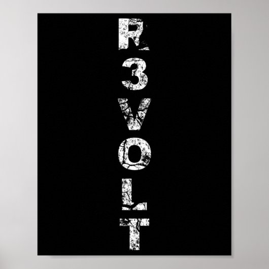R3volt - Widerstehen - Rantiwork Poster (Vorne)