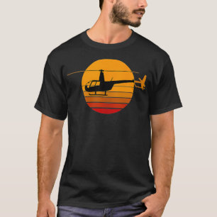 R44 Helicopter Pilot Aviation R44 Helicopter T-Shirt