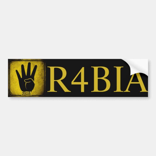 R4BIA AUTOAUFKLEBER (Vorne)