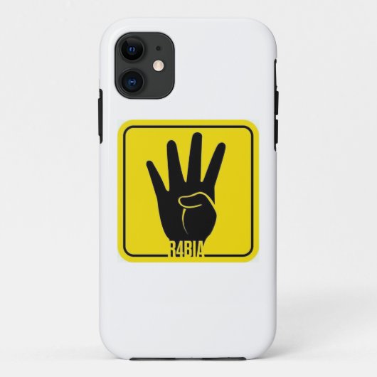 R4BIA, free Egypt, Stop Killing Inocents Case-Mate iPhone Hülle (Rückseite)