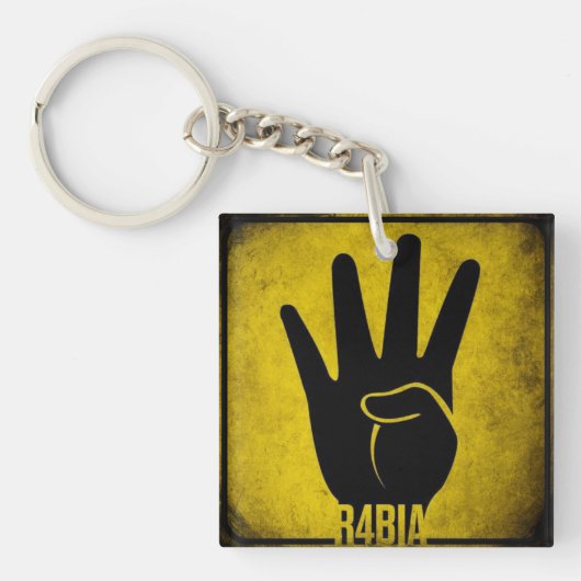R4BIA SCHLÜSSELANHÄNGER (Vorderseite)
