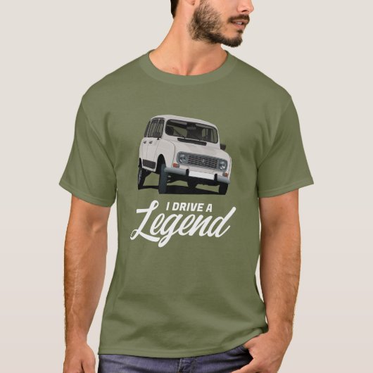 R4L  - I drive a legend - in 38 colours T-Shirt (Vorderseite)