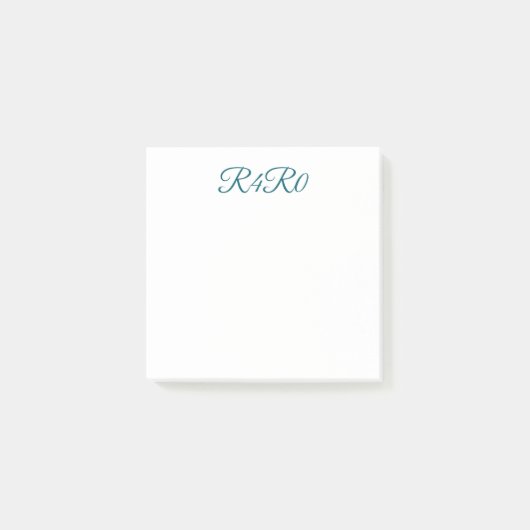 R4R0 Haftnotizen Post-it Klebezettel (Vorderseite)