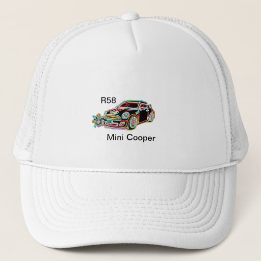 R58 Mini Cooper Cap 2 Truckerkappe (Vorderseite)