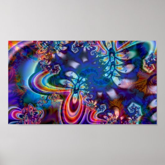 R5K4 Fraktal Art Poster (Vorne)