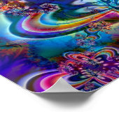 R5K4 Fraktal Art Poster (Ecke)