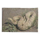 R6 Prairie Rattlesnake Kissenbezug (Rückseite)