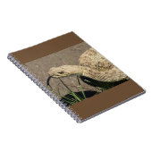 R8 Prairie Rattlesnake Head Shot Notizblock (Rechte Seite)