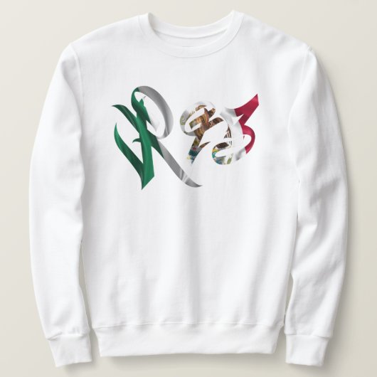 R93 Viva La Raza Crew-Strickjacke Sweatshirt (Design vorne)