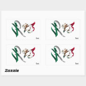 R93 Viva La Raza Sticker (Blatt)