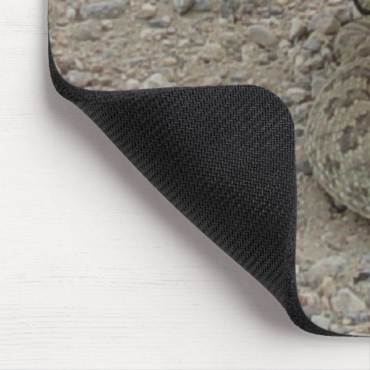 R9 Prairie Rattlesnake Coiled Mousepad (Ecke)