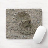 R9 Prairie Rattlesnake Coiled Mousepad (Mit Mouse)