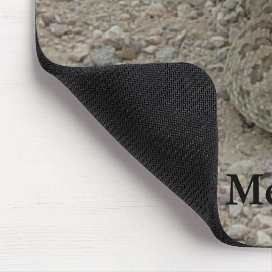 R9 Prairie Rattlesnake Coiled Mousepad (Ecke)