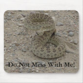R9 Prairie Rattlesnake Coiled Mousepad (Vorne)
