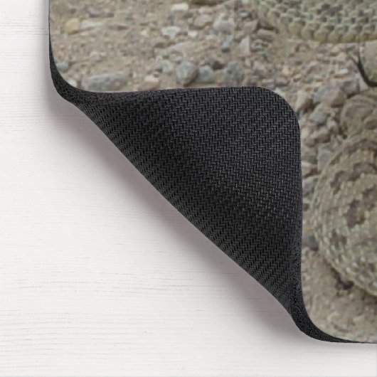 R9 Prairie Rattlesnake Coiled Mousepad (Ecke)