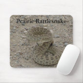 R9 Prairie Rattlesnake Coiled Mousepad (Mit Mouse)