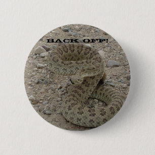 R9 Prärie-Klapperschlange Button