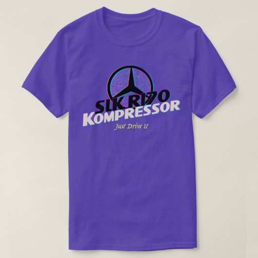 R 170 Kompressor SLK Mercedes Benz mit Stern T-Shirt (Design vorne)