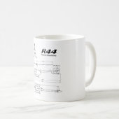 R-44 Robinson Kaffeetasse (VorderseiteRechts)