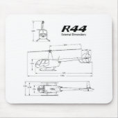 R-44 Robinson Mousepad (Vorne)