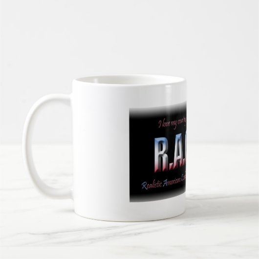 R.A.C.I.S.T. KAFFEETASSE (Links)