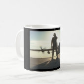 R.A.F. C-130 Herkules Transport_Military Flugzeuge Kaffeetasse (Vorderseite Links)