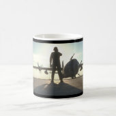 R.A.F. C-130 Herkules Transport_Military Flugzeuge Kaffeetasse (Mittel)