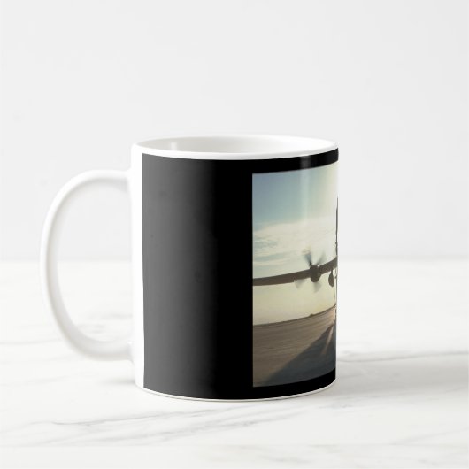 R.A.F. C-130 Herkules Transport_Military Flugzeuge Kaffeetasse (Links)
