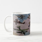 R.A.F WW1 Royal Flying Corp Kaffeetasse (Links)