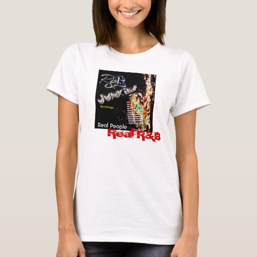 R&B Junkie-Damen-Behälter 2 T-Shirt (Vorderseite)