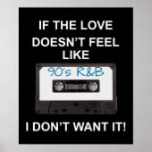 R&B-Liebe der 90er Jahre Poster (Vorne)