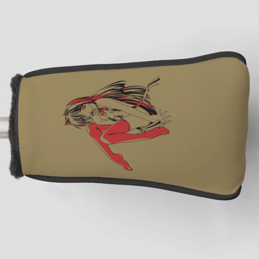 R & B Manga, Neko Catgirl Furry Loli Anime Golf Headcover (Vorderseite)