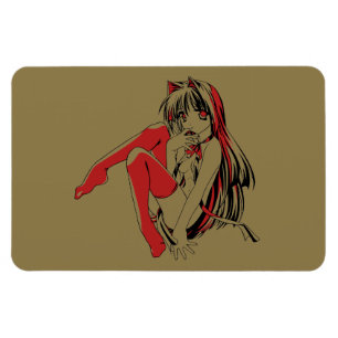 R&B Manga, Neko Catgirl Furry Loli Anime Magnet