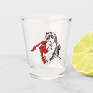 R & B Manga, Neko Catgirl Furry Loli Anime Schnapsglas