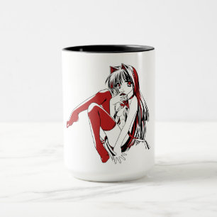 R&B Manga, Neko Catgirl Furry Loli Anime Tasse