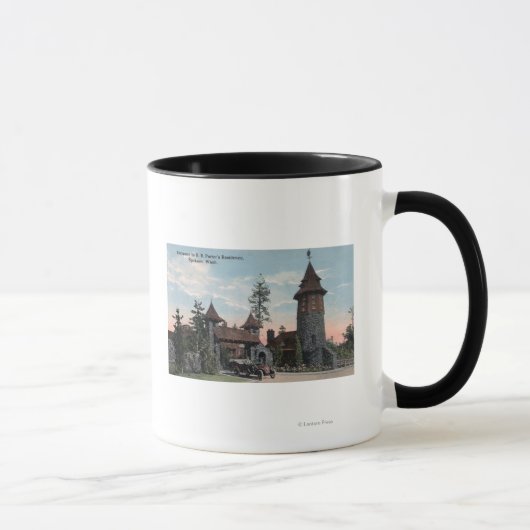 R B Porter Residence Eingang Ansicht Tasse (Rechts)