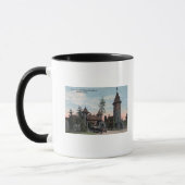 R B Porter Residence Eingang Ansicht Tasse (Links)