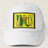 R.B.U.X. TRUCKER HAT TRUCKERKAPPE (Vorderseite)