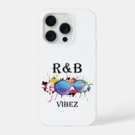 R&B-Vibes-Handyhülle | Farbige Musik-Ästhetik iPhone 15 Pro Hülle