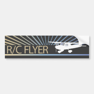 R/C Flyer Autoaufkleber