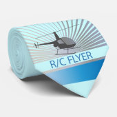 R-C-Flyer-Kopter Krawatte (Gerollt)