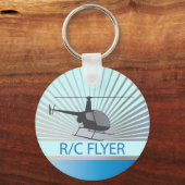 R-C-Flyer-Kopter Schlüsselanhänger (Vorderseite)