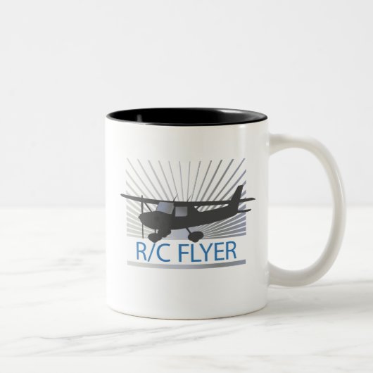 R/C Flyer Zweifarbige Tasse (Rechts)