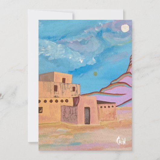 R.C. GORMAN ZUHAUSE DANKESKARTE (Vorderseite)