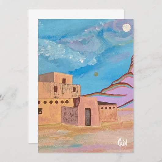 R.C. GORMAN ZUHAUSE DANKESKARTE (Vorne/Hinten)