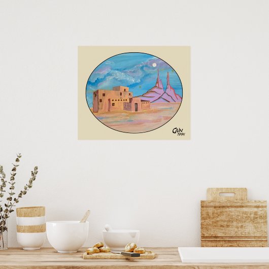 R.C. GORMAN-ZUHAUSE POSTER (Küche)