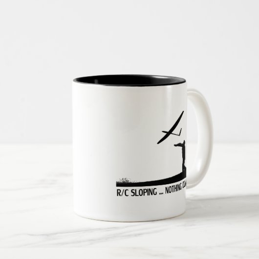 R/C Steigungs-Tasse Zweifarbige Tasse (VorderseiteRechts)