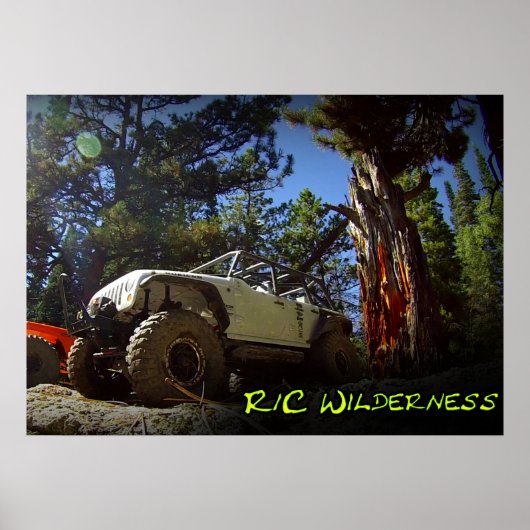 R/C Wilderness Off Road Poster (Vorne)